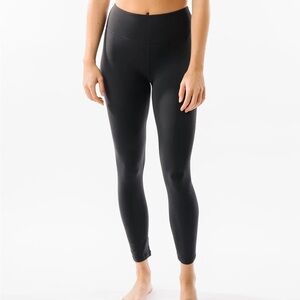 ZYIA Black Unity 24”Women's Black High-Waisted Leggings